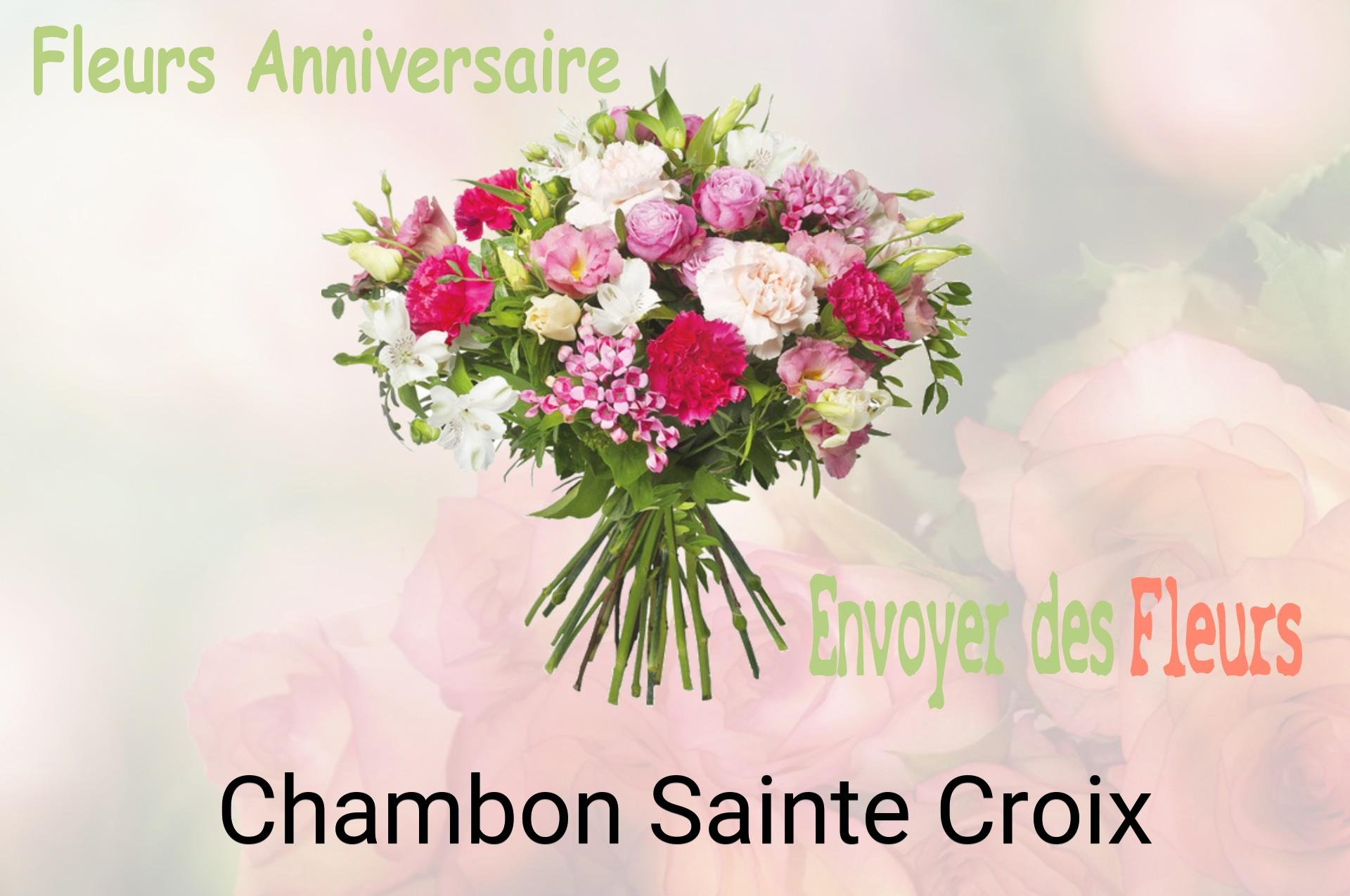 Bouquet de fleurs d’anniversaire livré à Chambon-Sainte-Croix