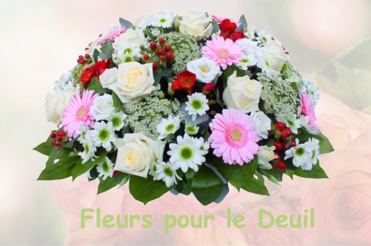 fleurs deuil CHAMBON-SAINTE-CROIX